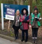 United Utilities Strike Salford